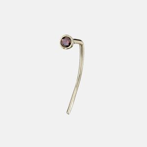 Gabriela Artigas Ruby Infinite Tusk Earring